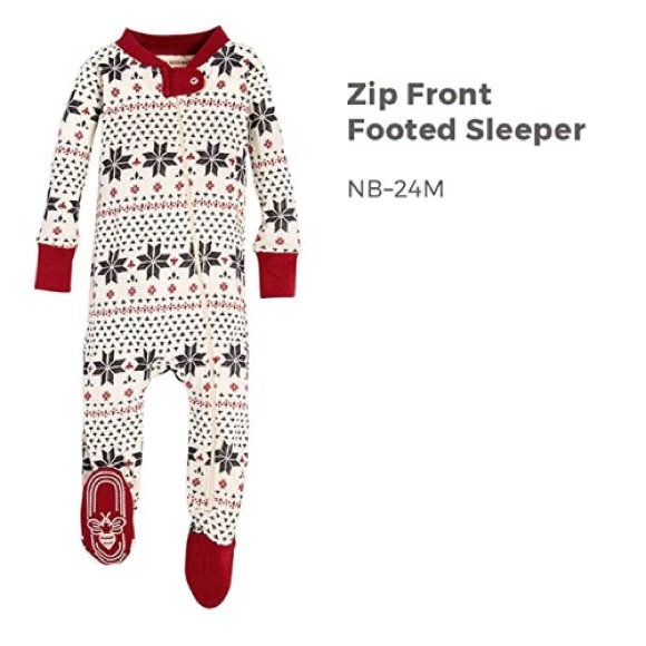 organic baby christmas pajamas